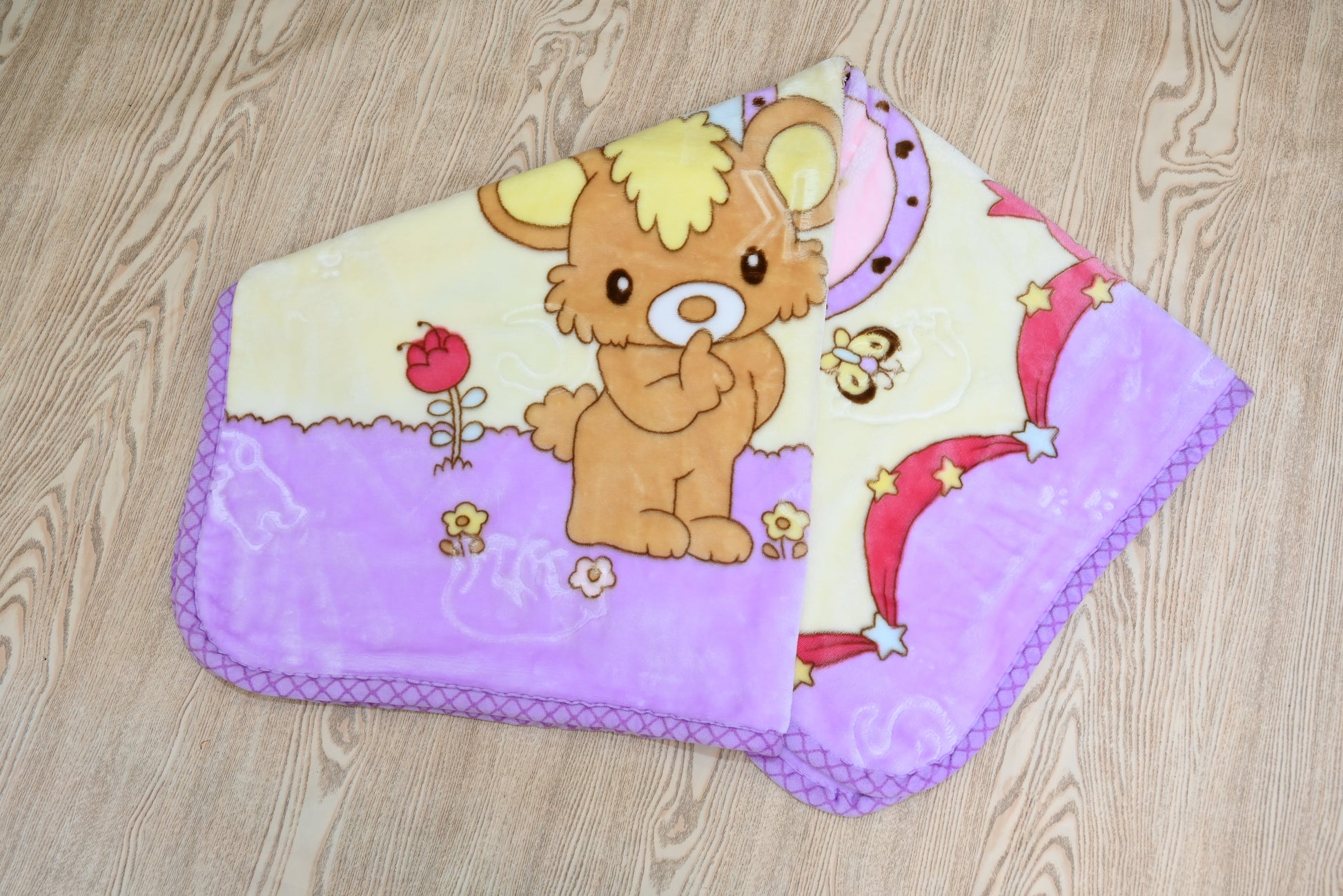 4277-Luxurious Velvet Baby Blanket
