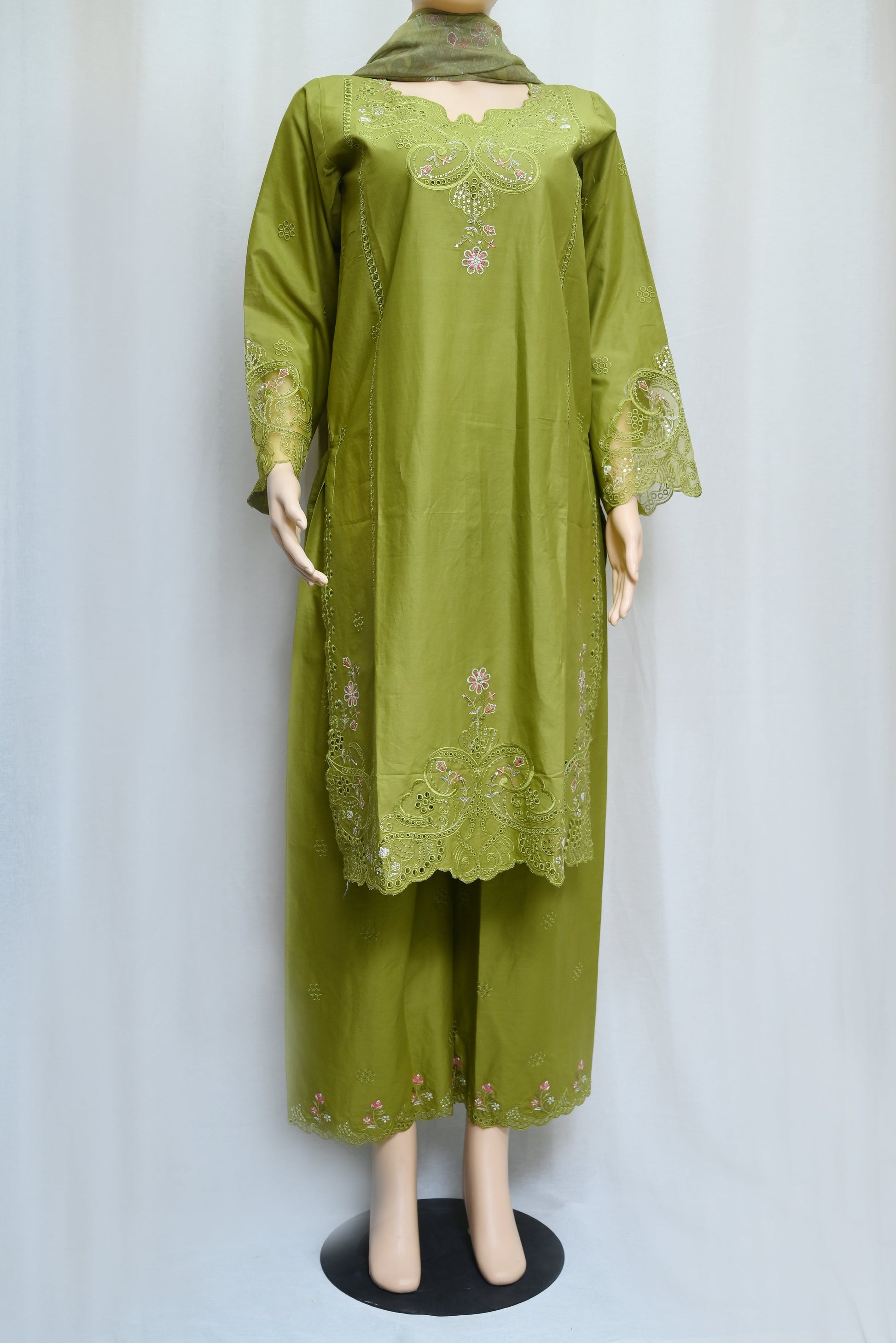 5054-Cotton 3 Pic Suit – Comfy & Stylish Summer Wear for Women | Trendy Prints