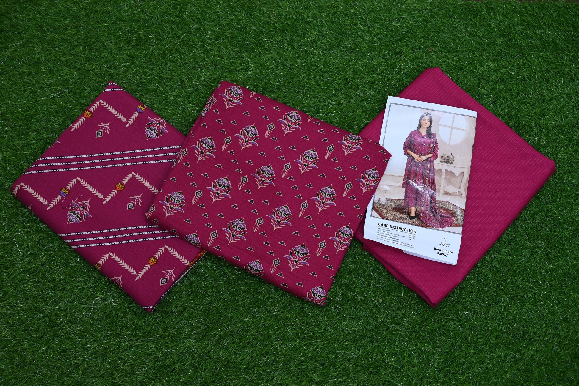 5514-Winter 3-Piece Unstitched Notica Doria Suit – Printed Shirt, Dupatta & Trouser | Premium Collection