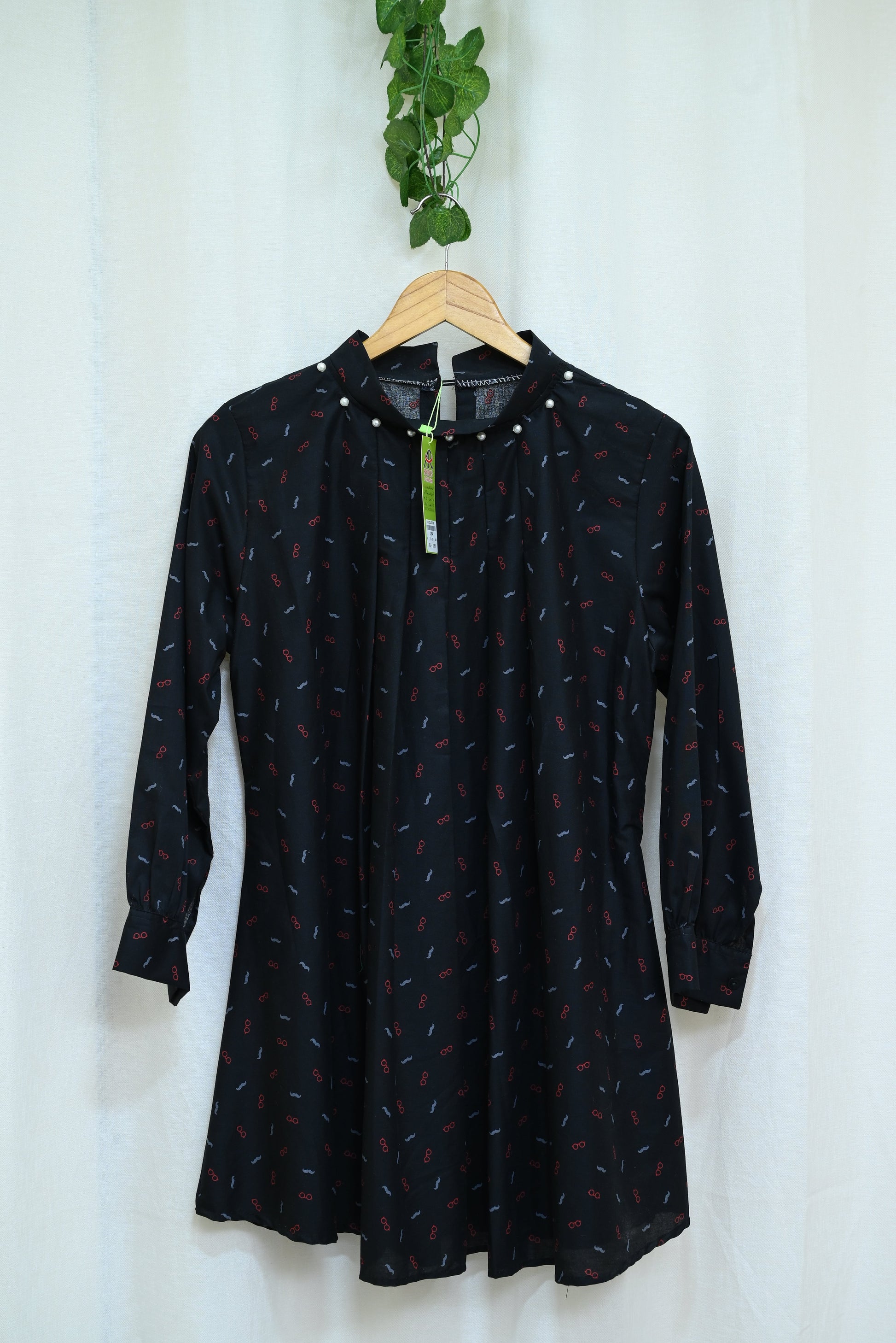 1204-Women’s Cotton Printed Top – Round Neck, Short Sleeve | Winter Collection