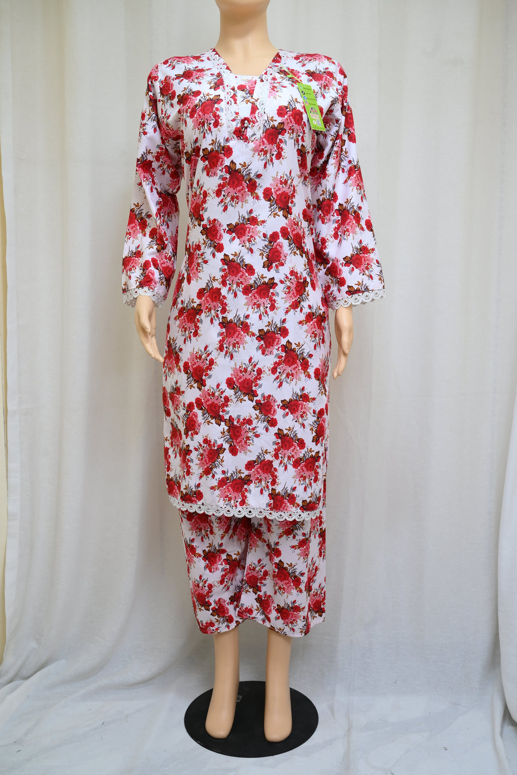 1030-Printed Lawn 2-Piece Set – Round Neck Shirt & Printed Trouser