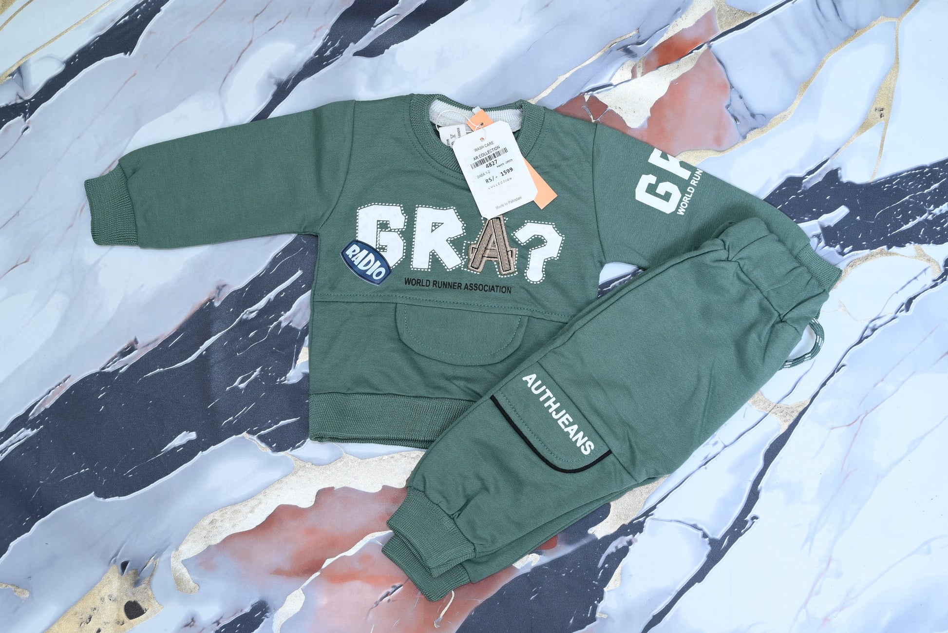 4827-Baba Terry Winter Outfit – Cozy Shirt & Trouser Set | Western Wear (1/2)