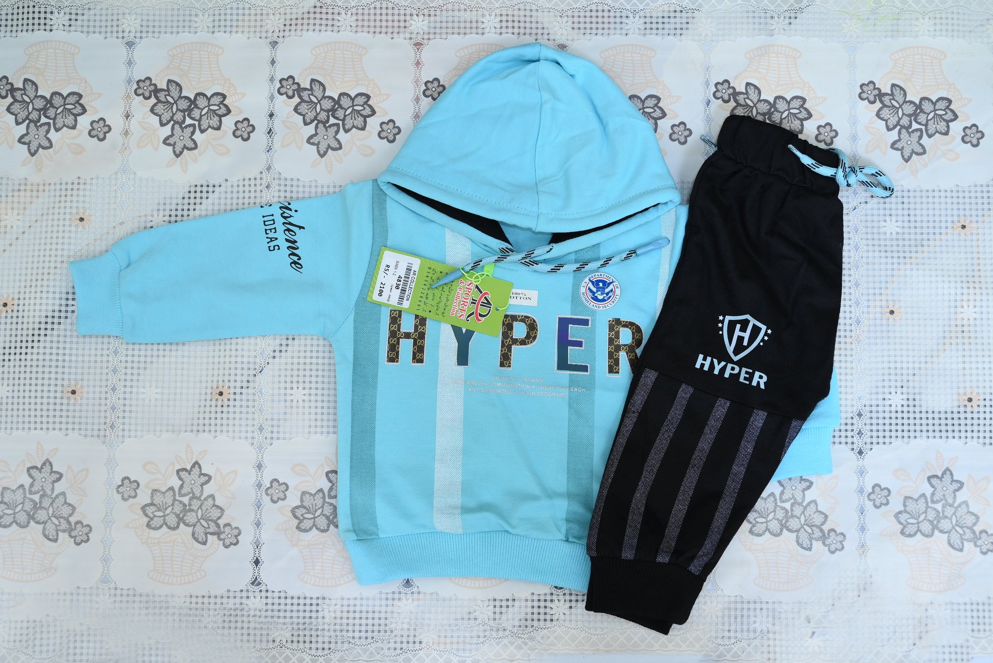 4830-Terry Hoodie Shirt & Trouser Set – Baba Winter Wear (1/2)