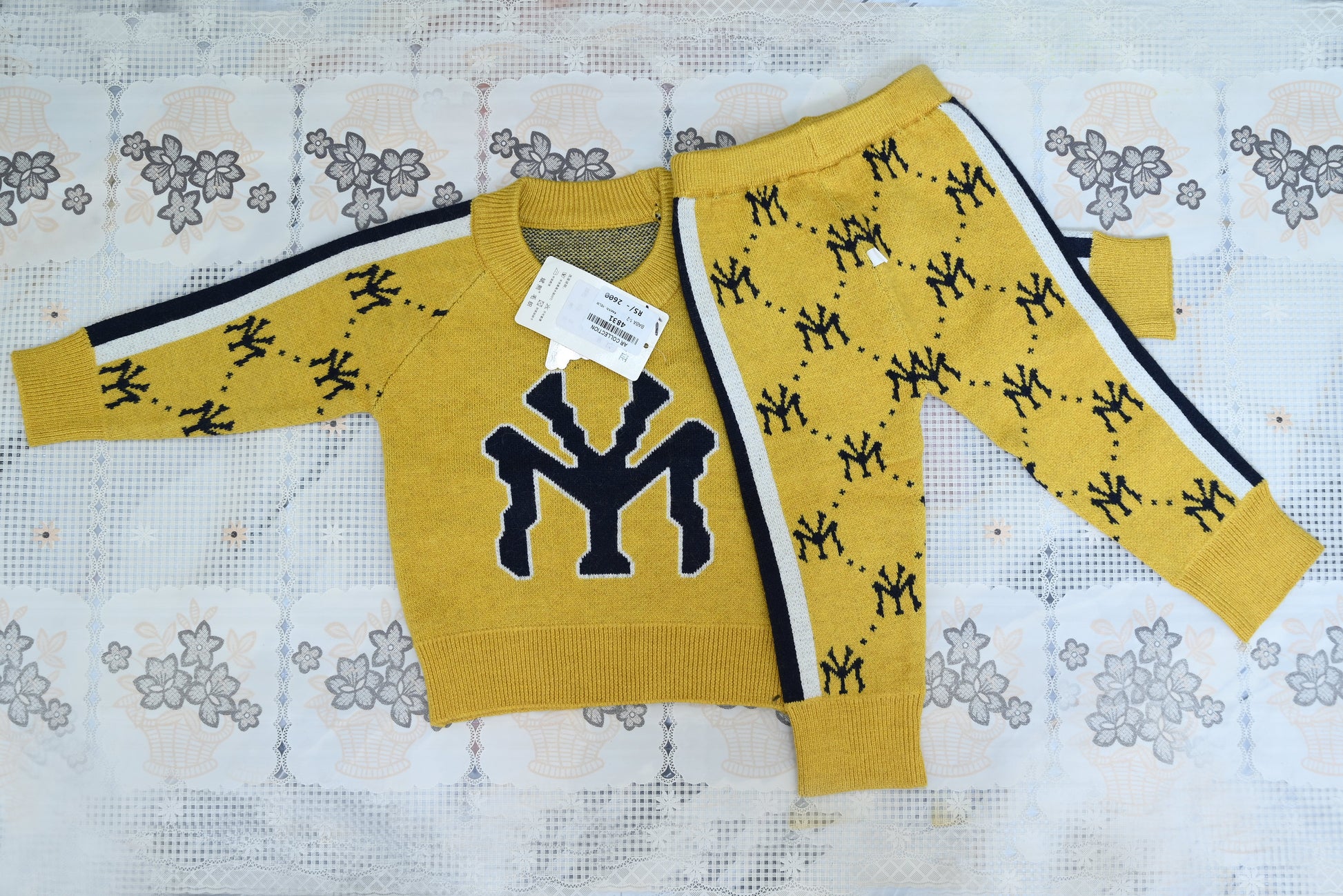 4831-Classic Wool Winter Set – Baba Shirt & Trouser in Western Cut (1/2)