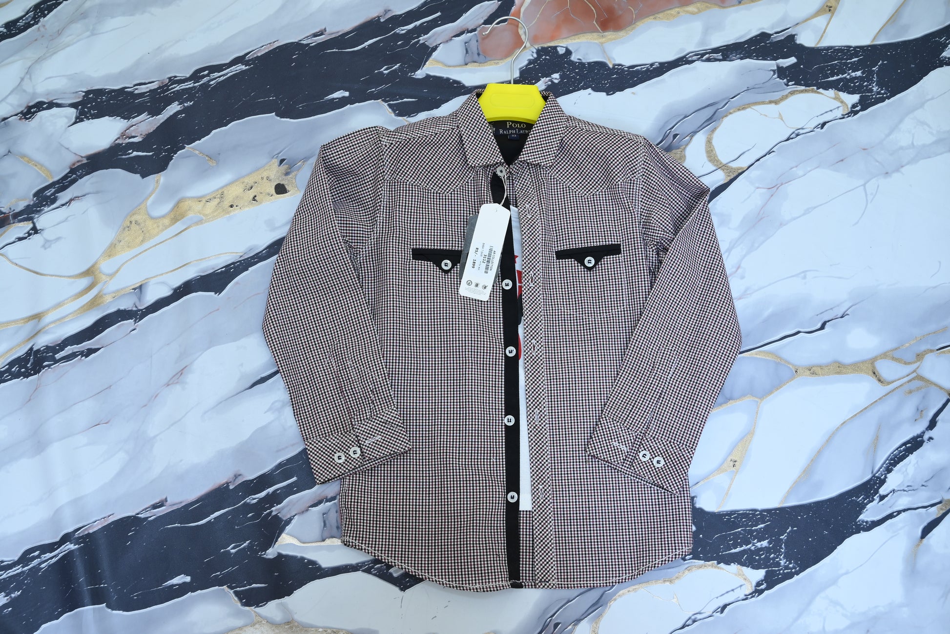 3112-Winter Cotton Double Shirt – Printed Front & Collar Neck | Stylish Layered Look