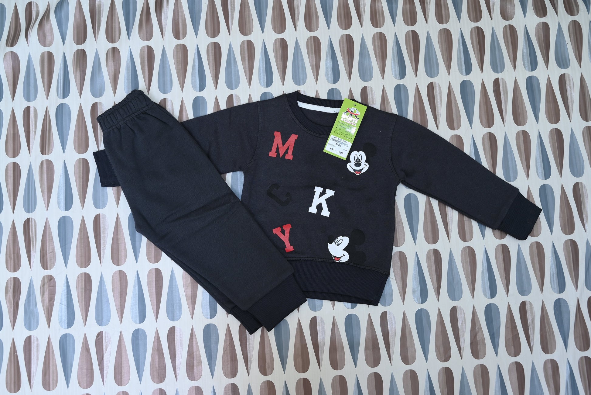 4901-Terry Winter Baba Set – Round Neck Shirt & Trouser | Western Style