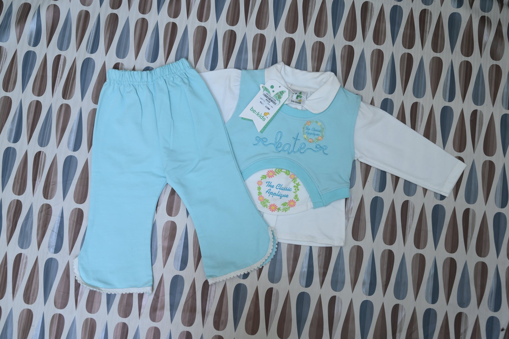 4319-Baba Imported Terry Jacket-Style Set (1/2)