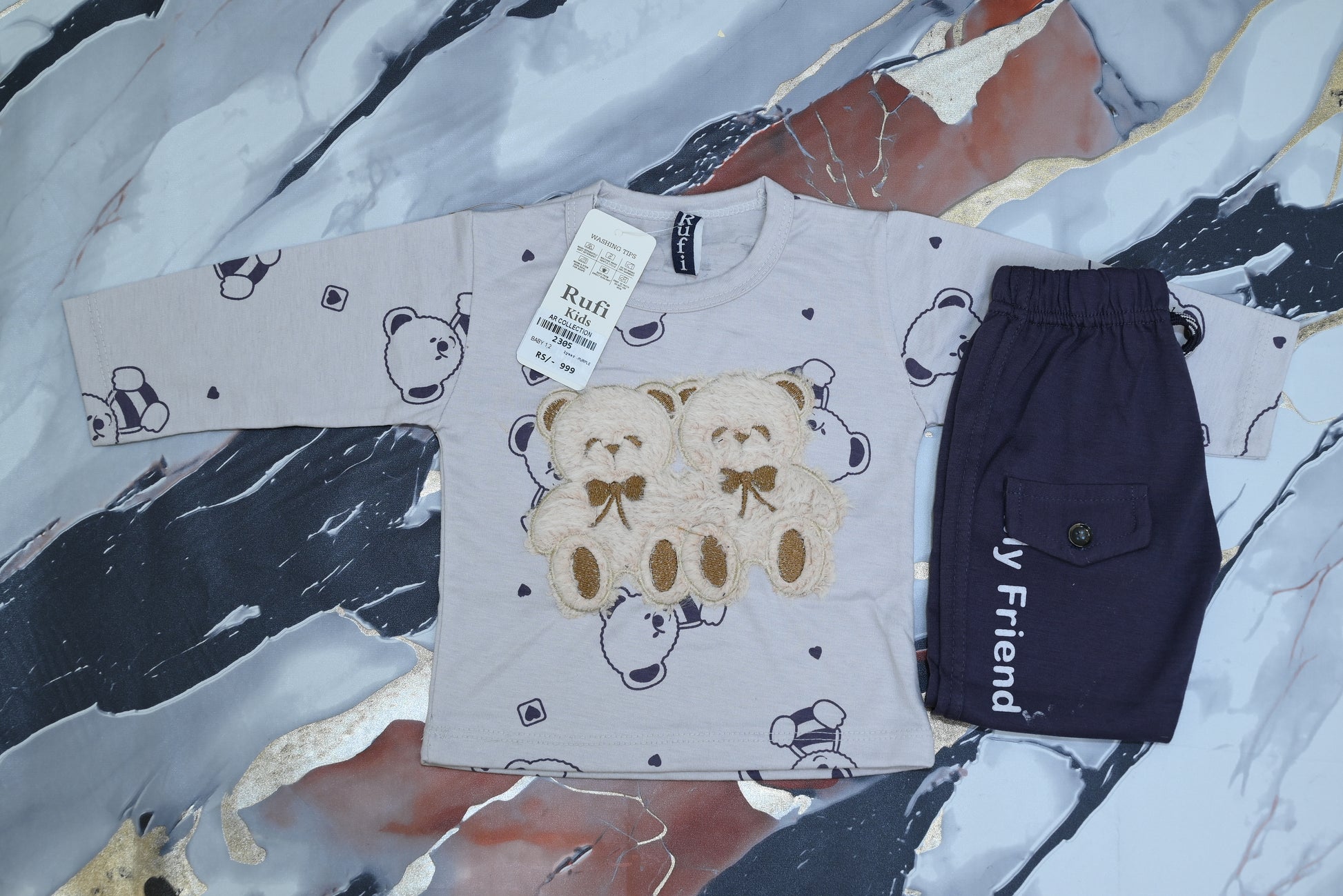 2305-Stylish Winter Baba Dress (1/2)