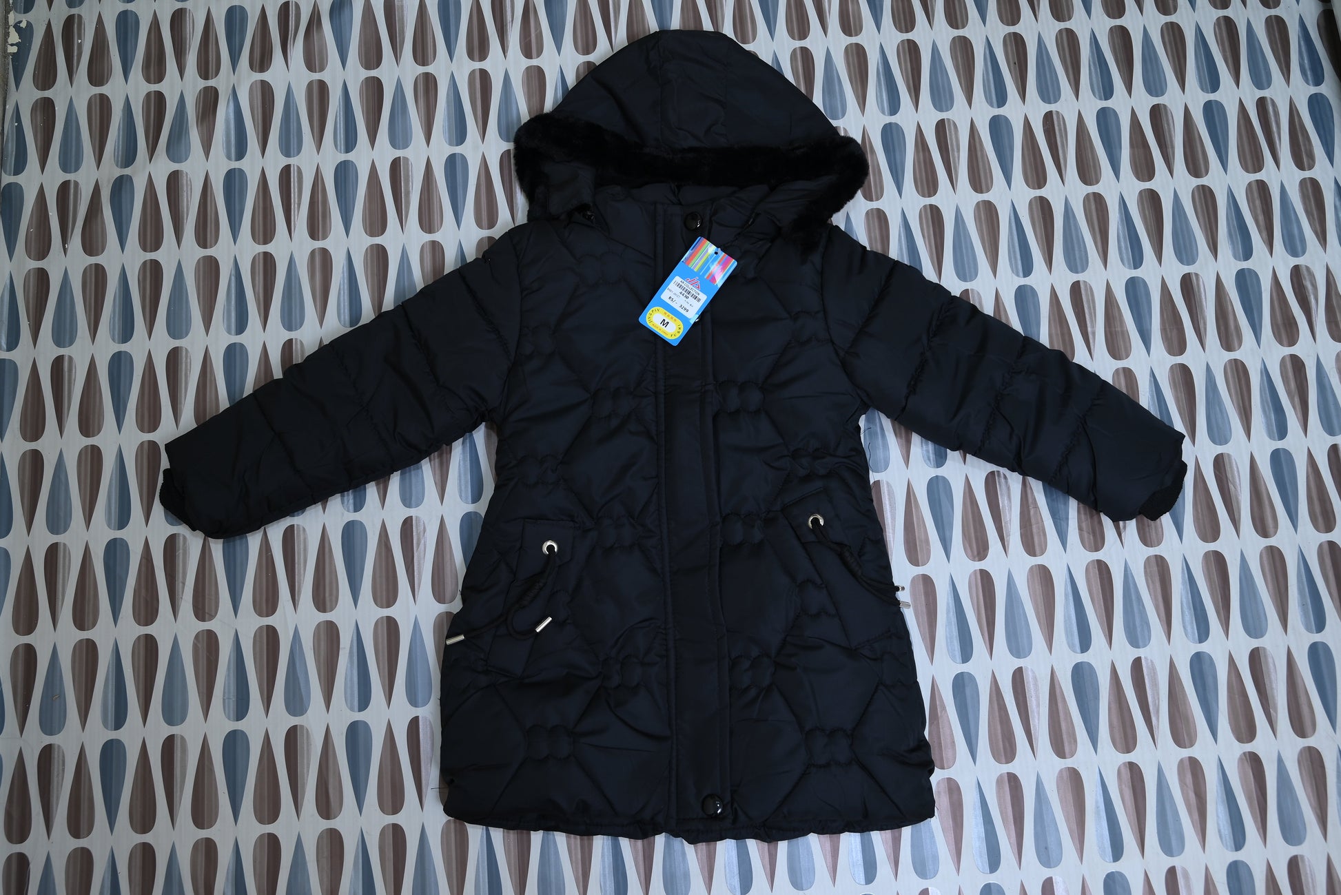 4430-Western-Style Parachute Hoodie Baby Jacket