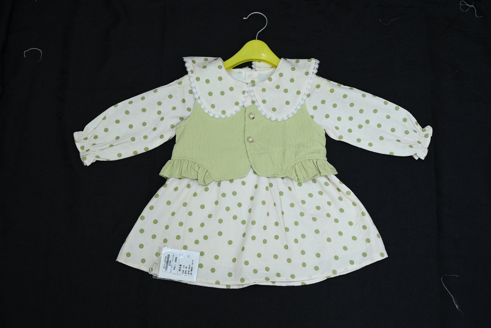 2116-Winter-Ready Printed Western Frock