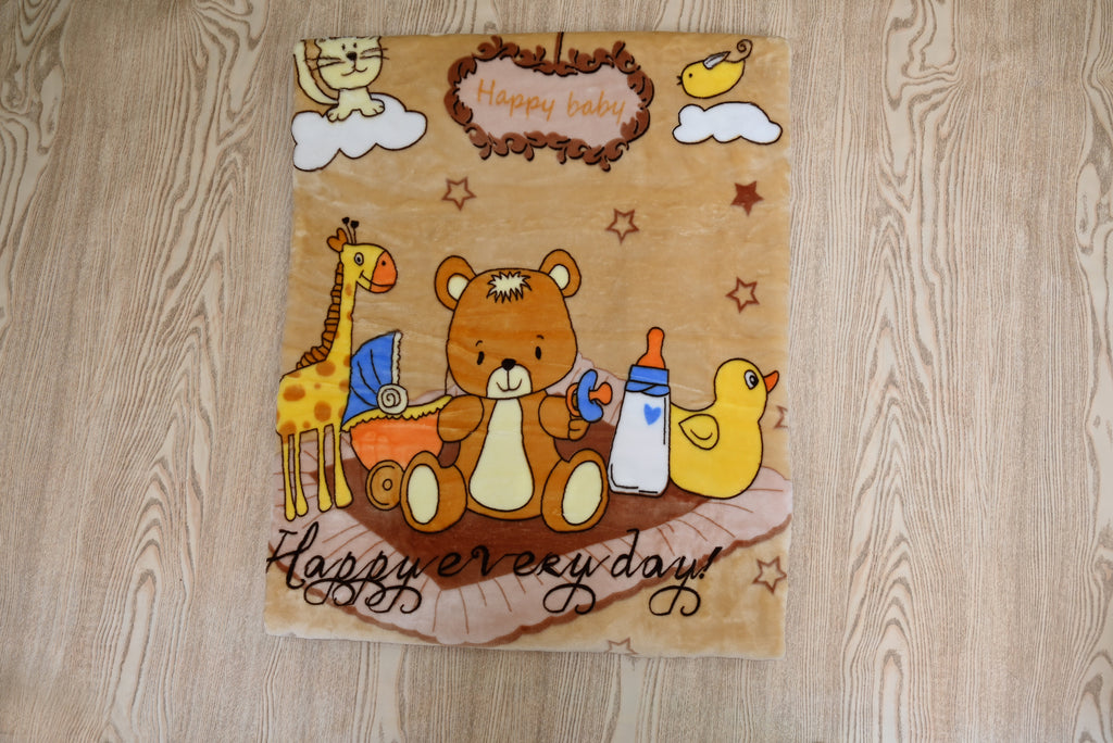 4277-Luxurious Velvet Baby Blanket