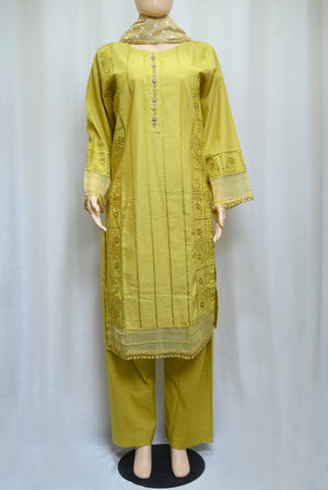 5062-3 Piece Embroidered Khaddar Suit – Elegant Winter Collection for Women | Premium Fabric