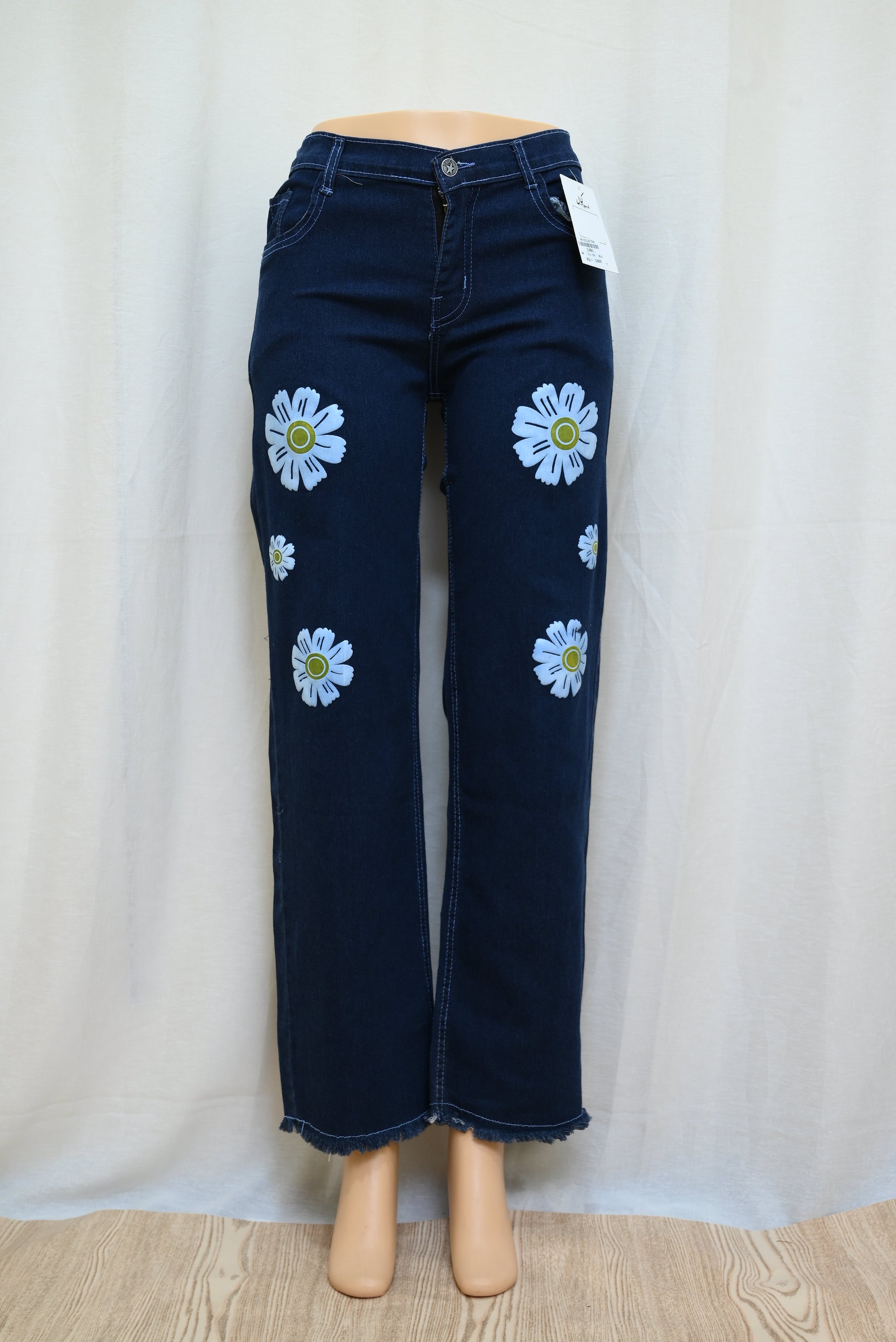 1301-Baggy Denim Jeans for Winter – Trendy & Cozy Style