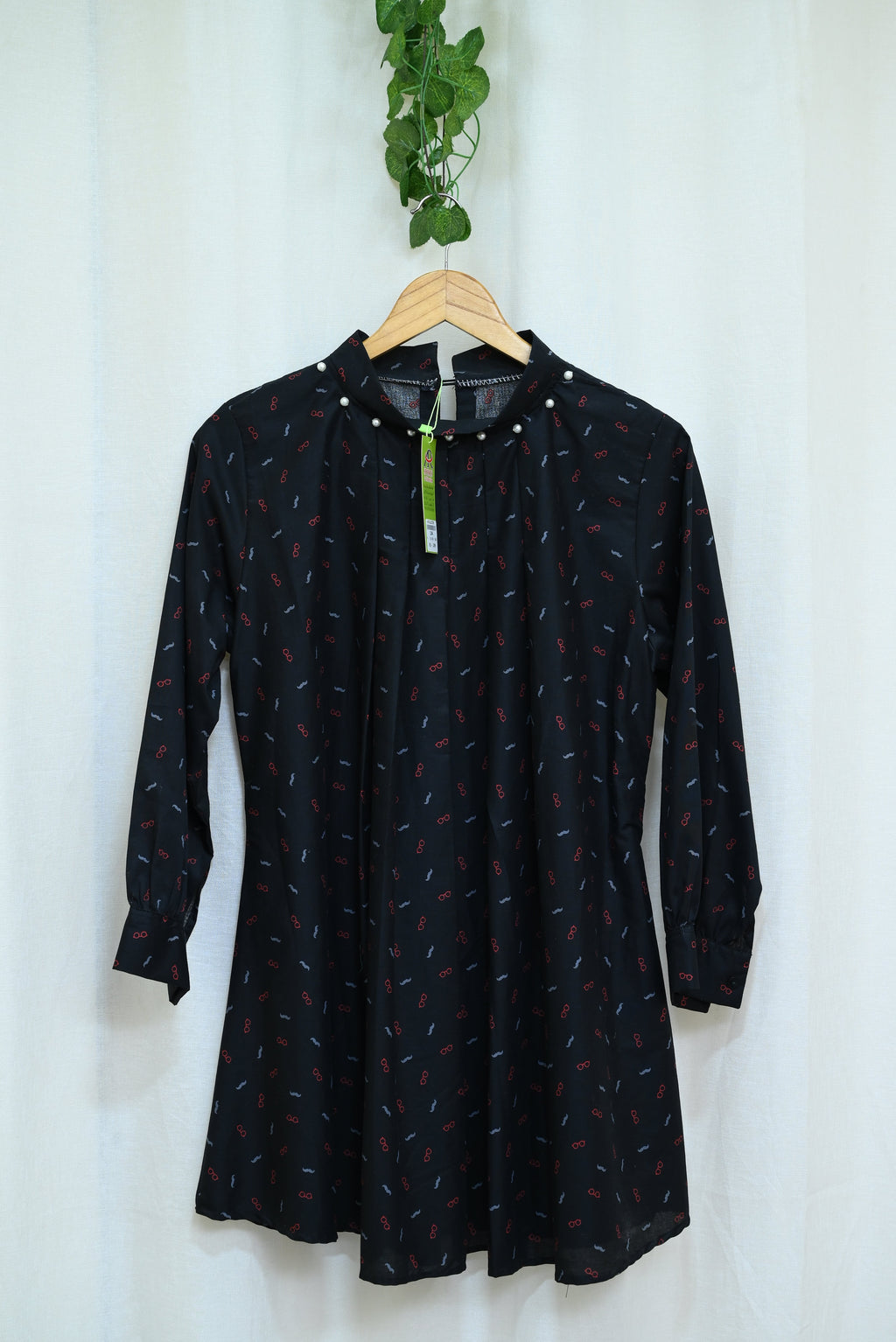 1204-Women’s Cotton Printed Top – Round Neck, Short Sleeve | Winter Collection