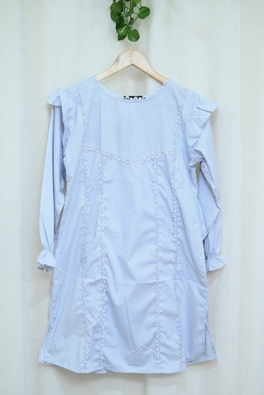 1210-Women’s Cotton Printed Top – Round Neck, Short Sleeve | Winter Wear